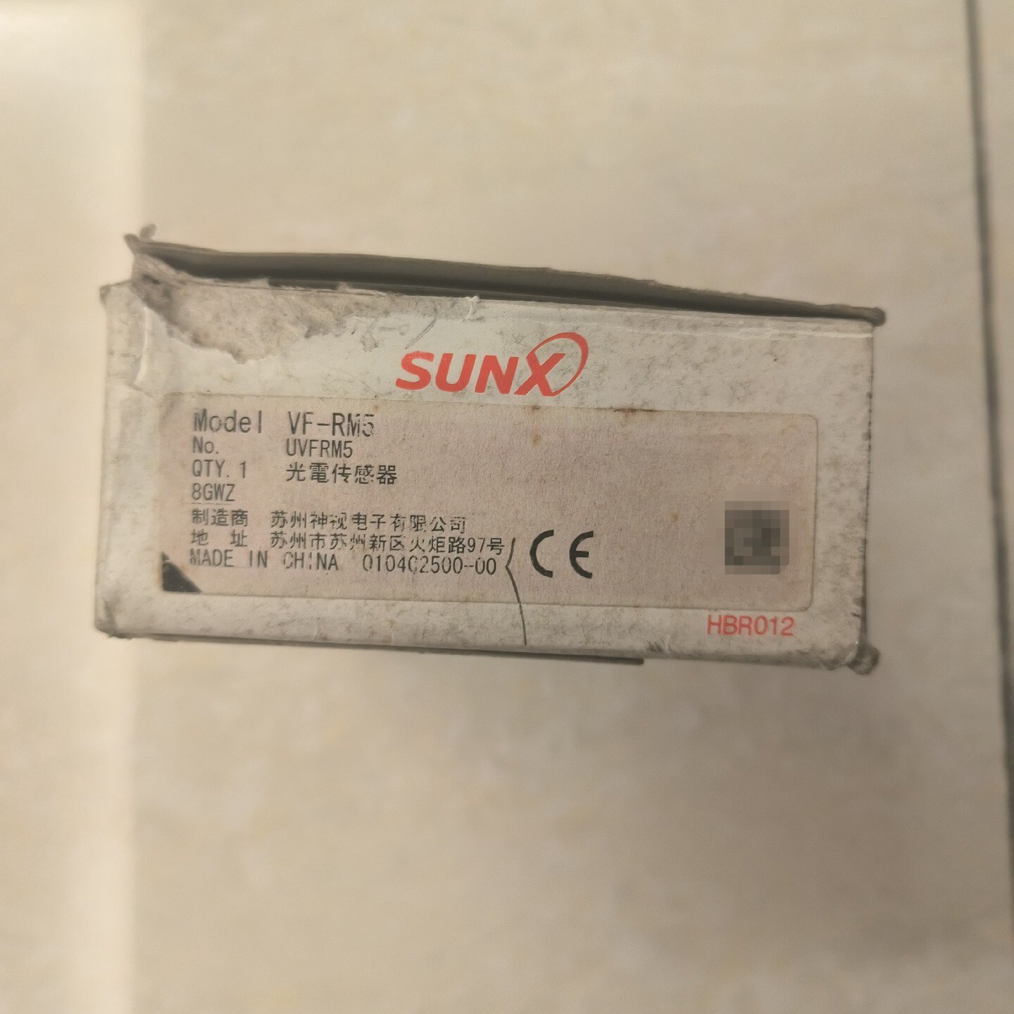 议价SUNX日本神视光电开关VF-RM5,全新正品，配件齐全未使