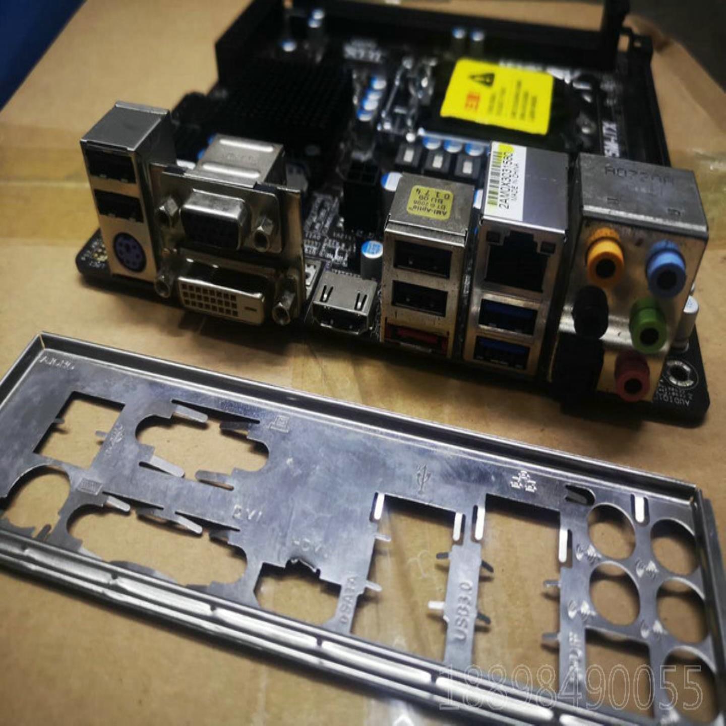 华擎B75M-ITX 17*17 B75主板  支持E3 V2 1155针 ITX主板 Z77主板