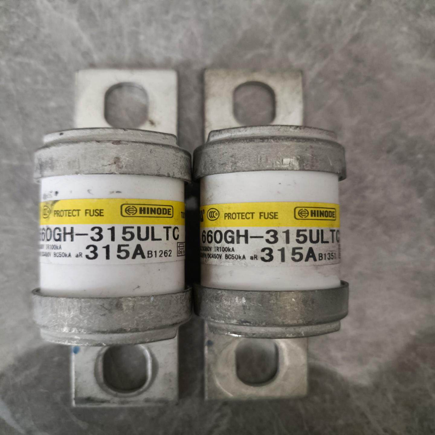 拆机315A日本进口HINODE快速熔断器，--议价商品