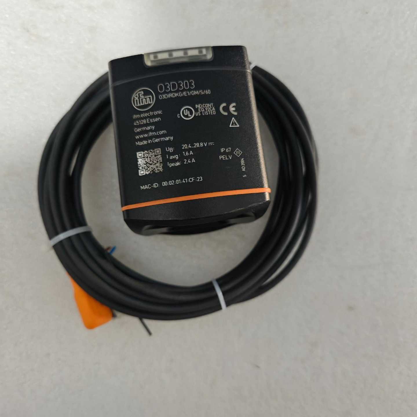 IFM/易福门O3D3033D物体识别传感器询价