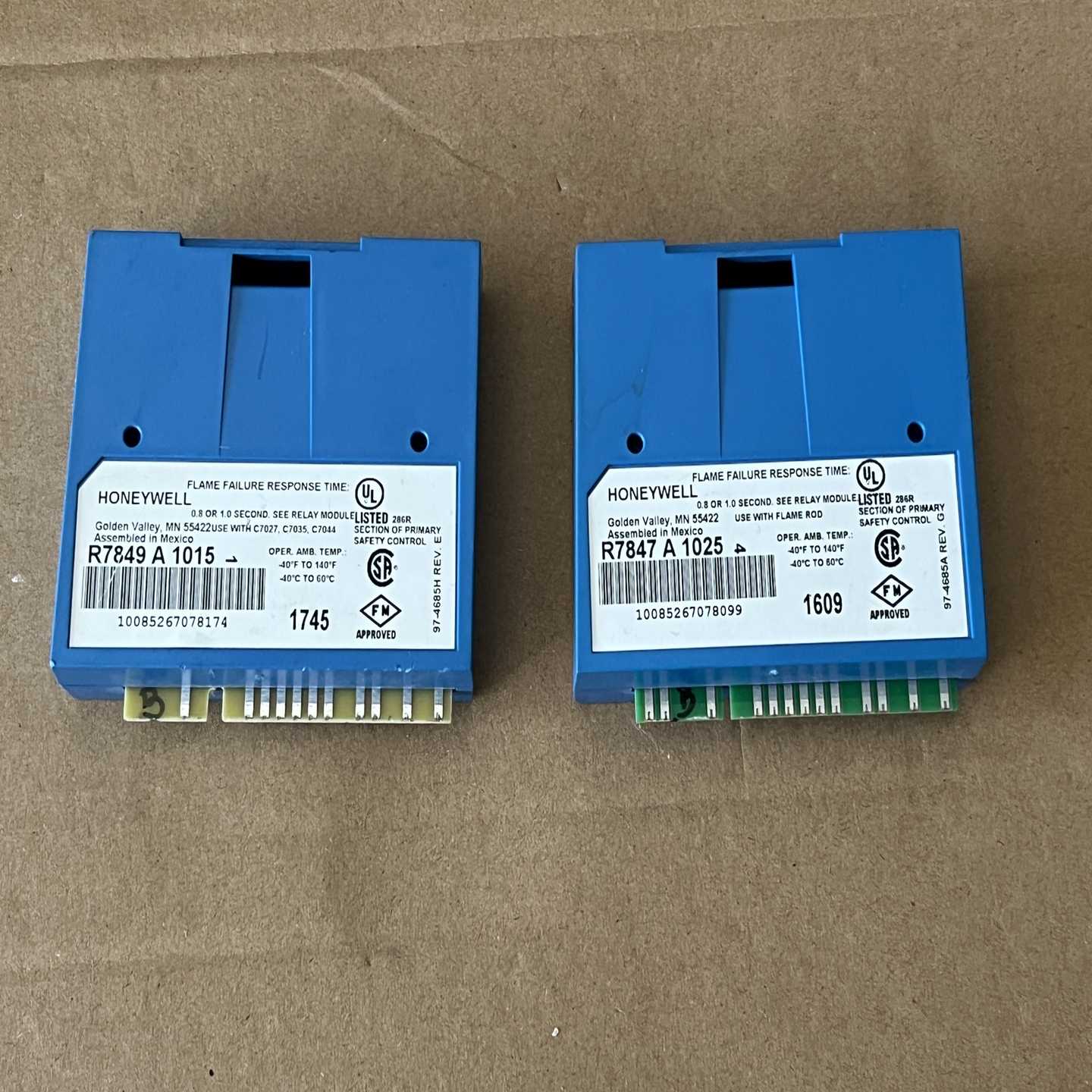 霍尼韦尔火焰放大器/燃烧控制器A1025--议价商品