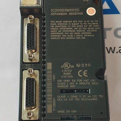 Rcepteur DExpansion GE FANUC IC200ERM002C Utilis Classe I DI