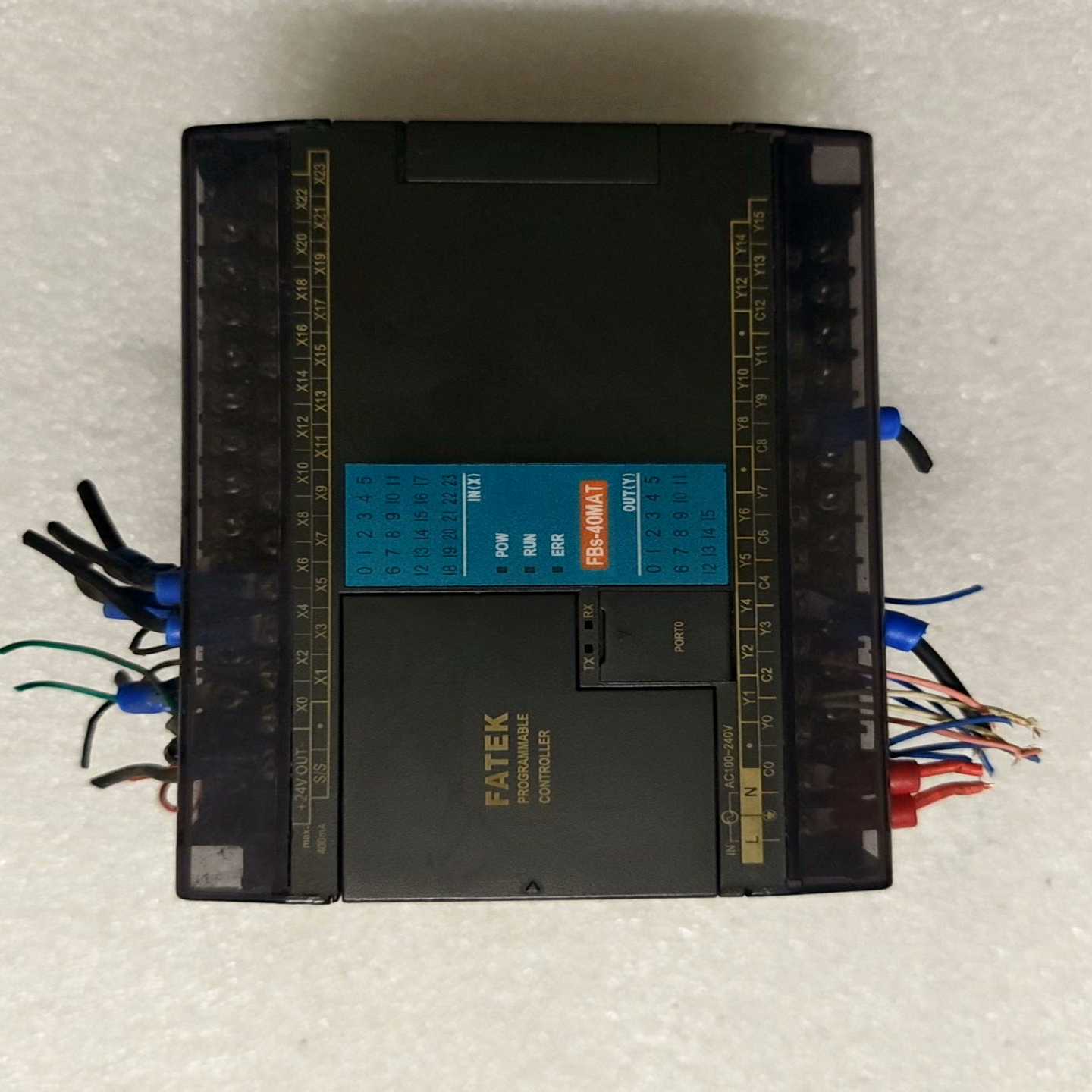 询价永宏FBS-40MAT2-D24 PLC控制器，成色好，~可接维修