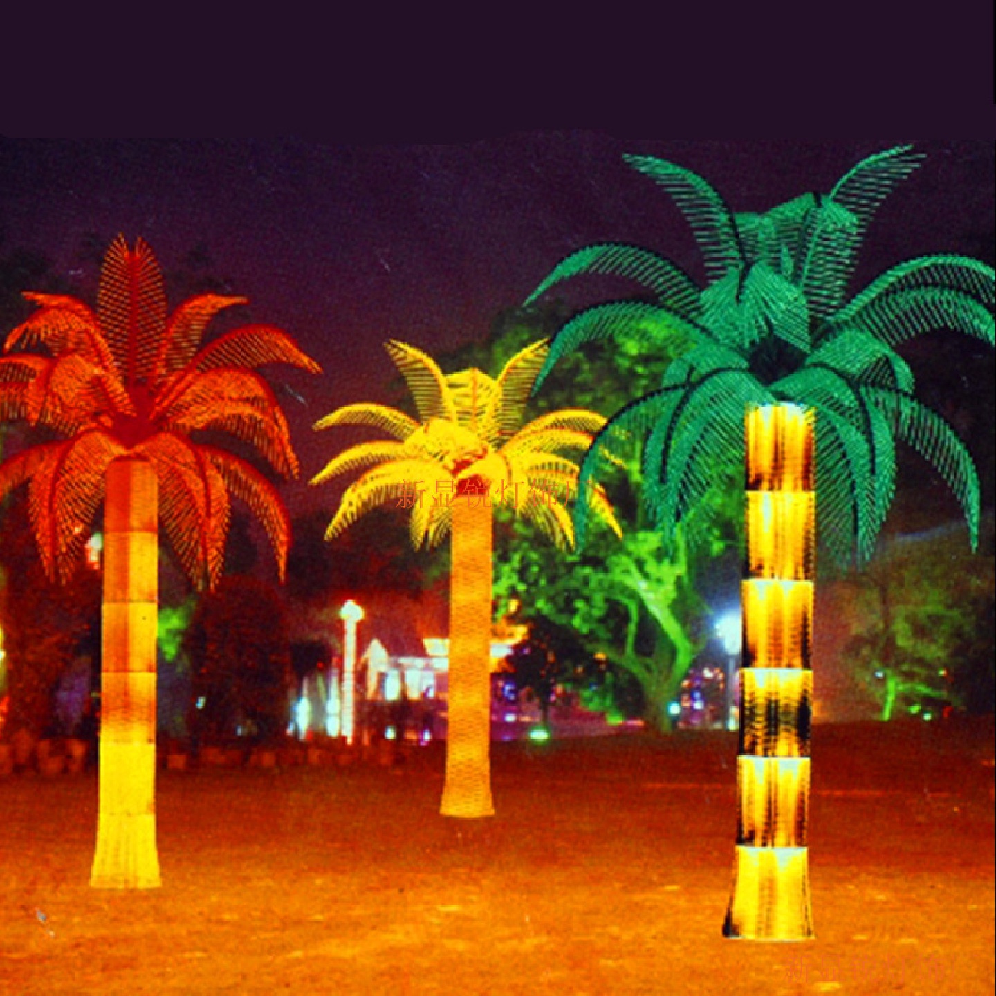 棕榈树LED槟榔树led灯光led油棕树装饰灯夜景亮化工厂直销