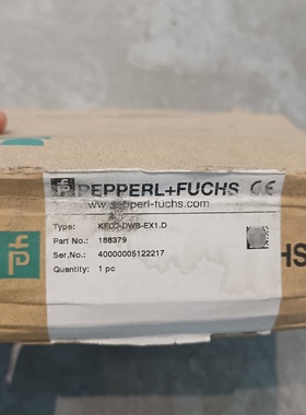 全新倍加福KFD2DWBEX1.D原装正品外盒稍旧功-议价