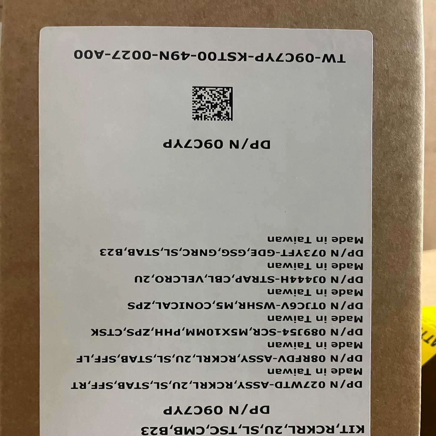 询价Dell戴尔R760XD2导轨全新09C7YP