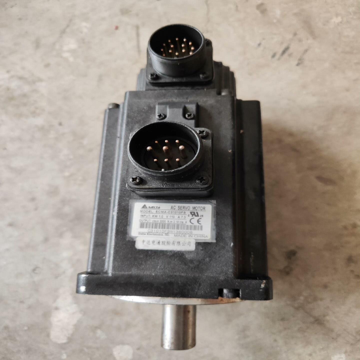 询价台达AB伺服电机带刹车ECMA-C31010FS