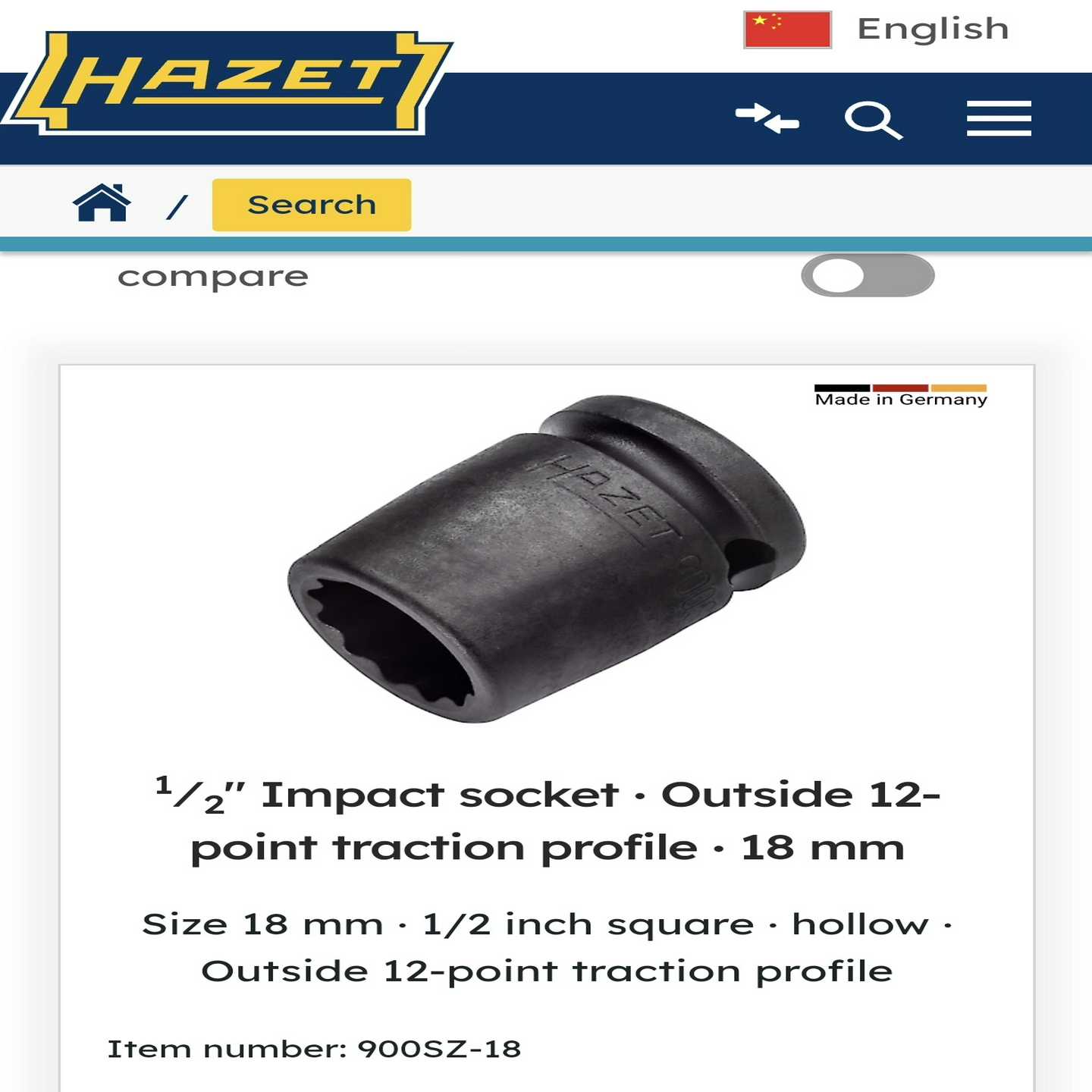 哈蔡特900SZ-18套筒询价