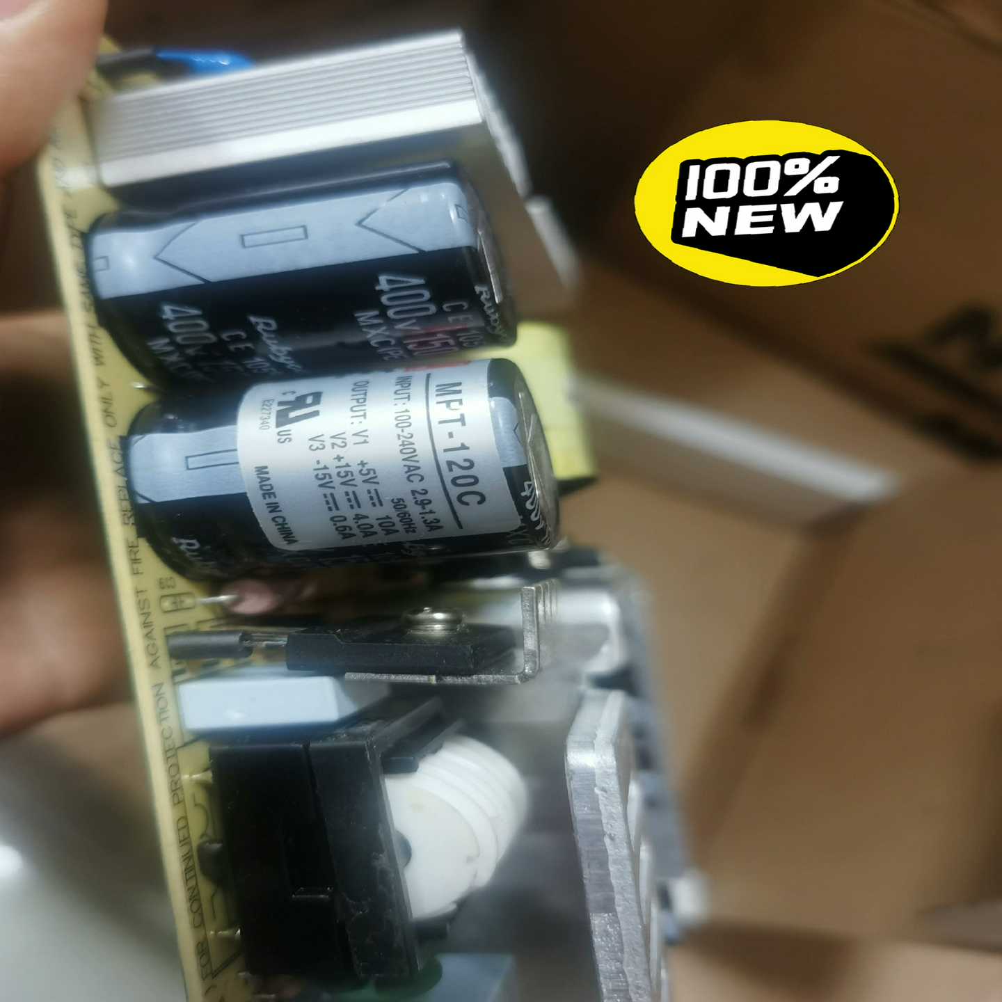 MPT-120C台湾明纬三路开关电源5V10A15V4A-1(电子设备)