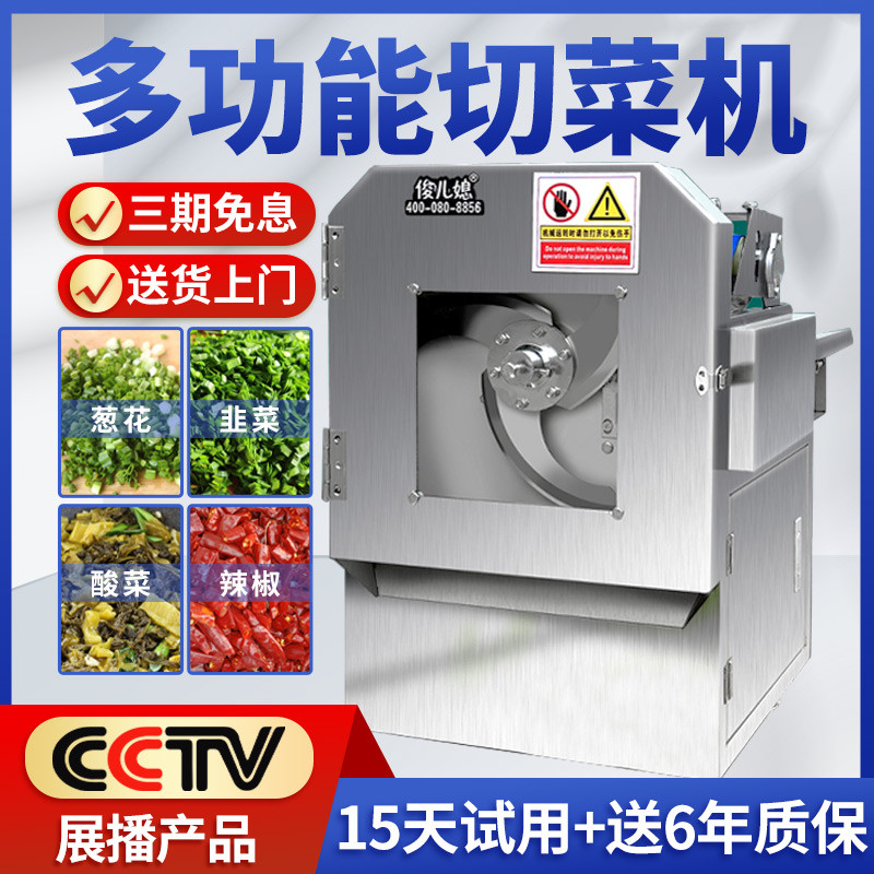 切菜机用多功能自动电动切丝小型家用厨房食堂土豆切片葱花