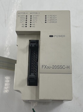 Mitsubishi FX3U20SSCH 24VDC Ver 1.31 Twoaxis positioning mod