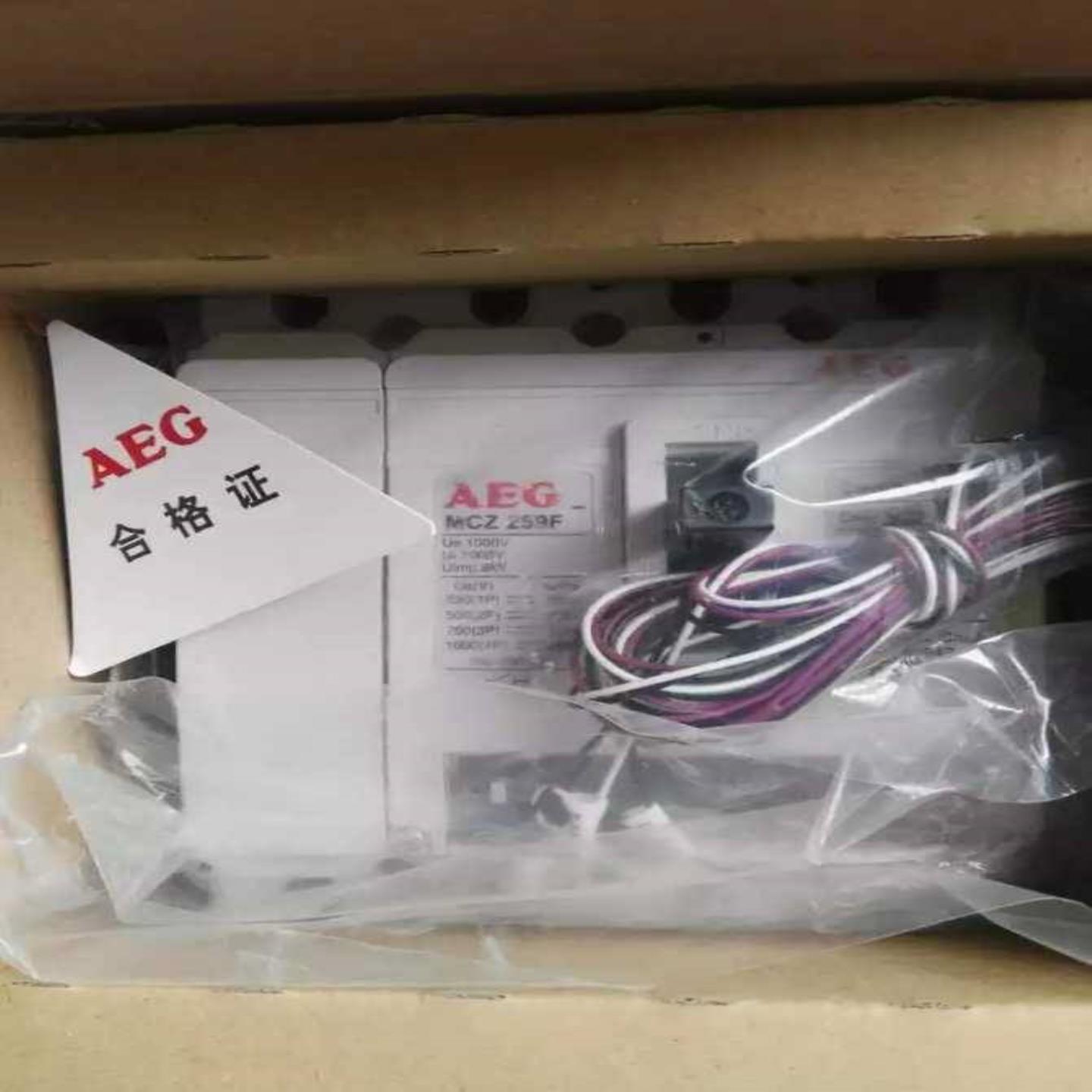 配件AEG断路器MCZ259F4250太阳能直流4P250A断路器尾货库存议价