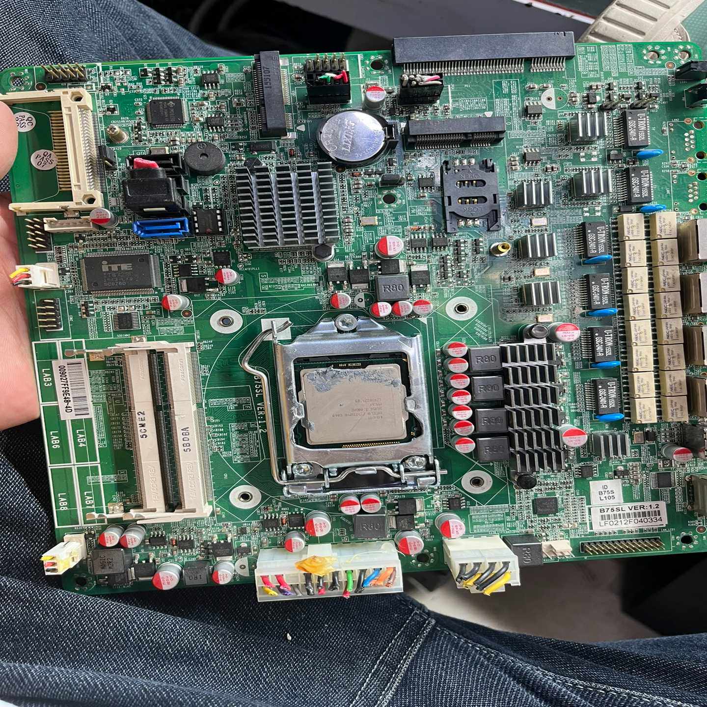 研域工控H67SL主板6千兆网卡B75芯片组软路由主板现--议价商品