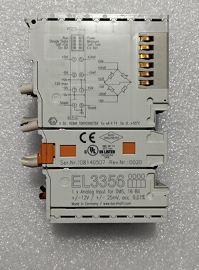 倍福模块EL33561x模拟输入DMS16位精度0.0-询