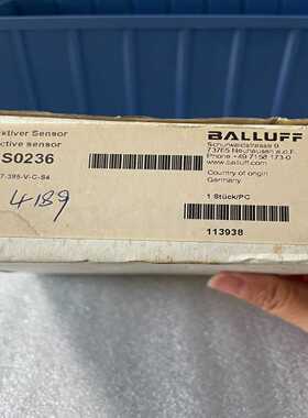 德国巴鲁夫BALLUFF原装电感式接近开关BES0236，型议价