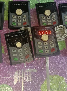 韦诺变频器VDF一63OA面板发货前拍各键等完好功能视