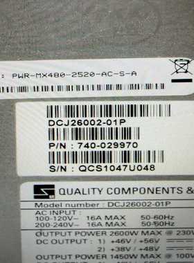 JuniperMX240MX4802500WAC询价