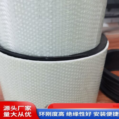 BWFRP玻璃钢纤维缠绕编织拉挤穿线管电力电缆保护管通讯管地埋式