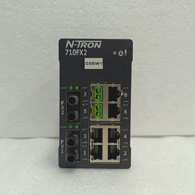 Red Lion NTron 710FX2ST Managed Industrial Ethernet Switch 1
