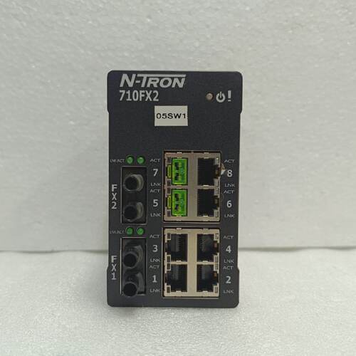 Red Lion NTron 710FX2ST Managed Industrial Ethernet Switch 1