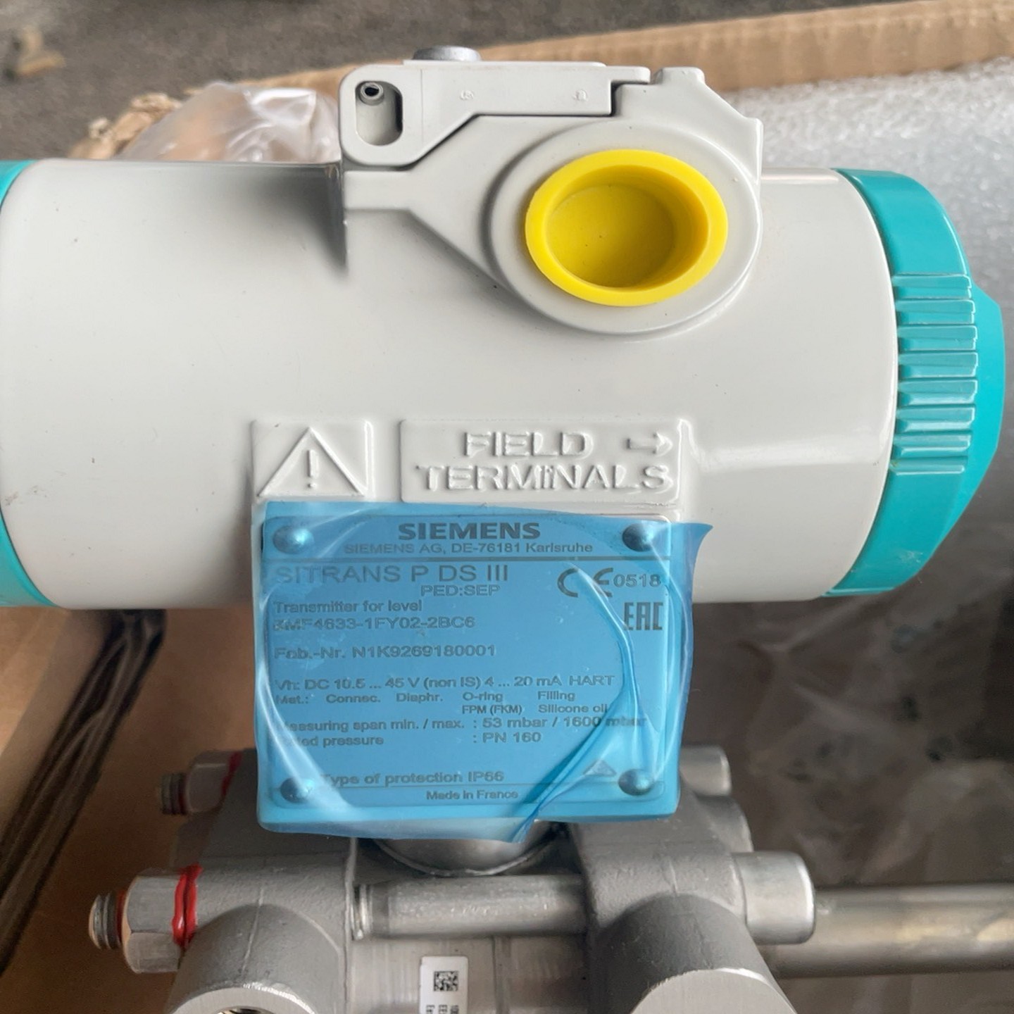 西门子SIEMENS变送器全新未使用7MF4633-1FY0--议价商品