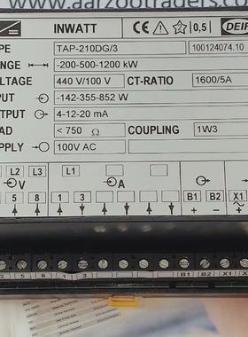 Nouveau Sans Bote  Deif Tap210DG3 Inwatt Transducteur 100VAC