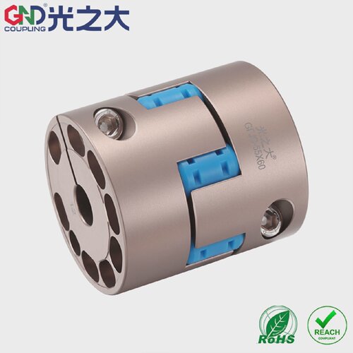 光之大GFJC梅花联轴器伺服大扭矩丝杆模组弹性膜片连轴器MMJCN
