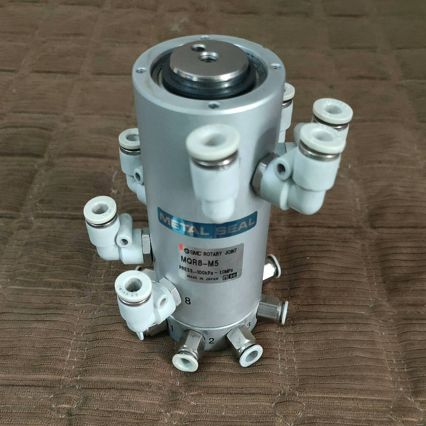 议价SMC原装高速旋转接头气缸MQR8-M5！