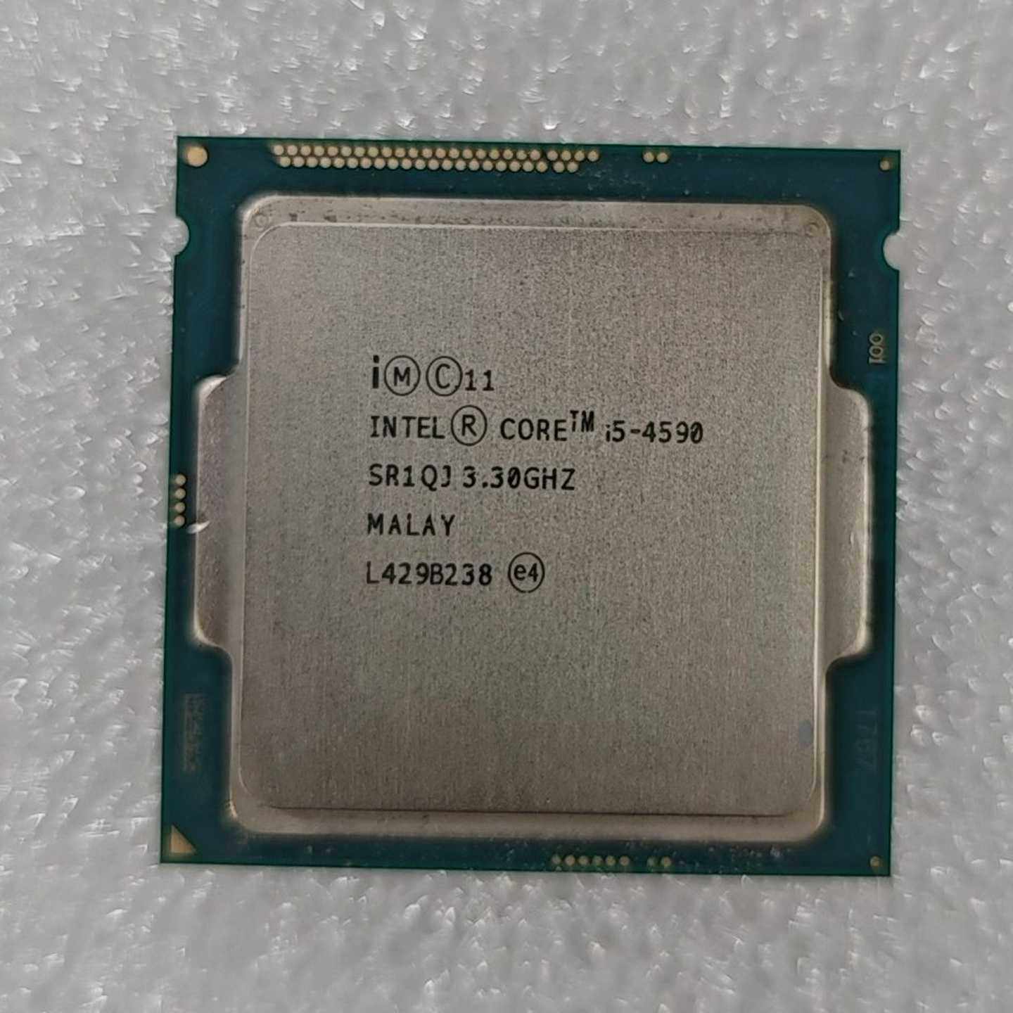 英特尔i5-4590四核CPU，1150针脚，3.3GHz主--议价商品 - 实物图