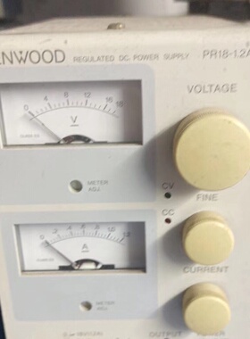 二手日本KENWOOD建伍PR181.2A可调直流稳压线性-议价