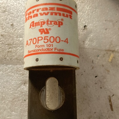 【询价】Ferraz 熔断器A70P500-4，在安川变频器