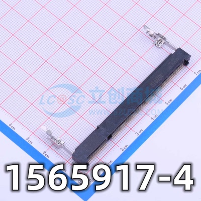 全新原装1565917-4200Pin-DDR1.8VH5.2高内存槽连接器现货