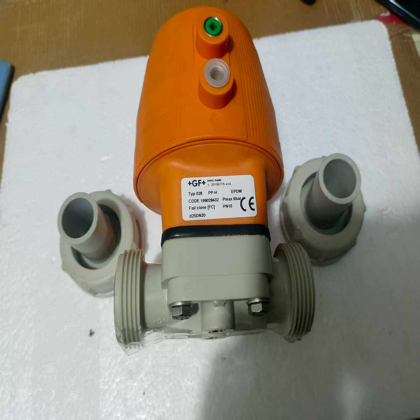 全新GF气动隔膜阀D52DN0型号028，PP-H材质，--议价商品