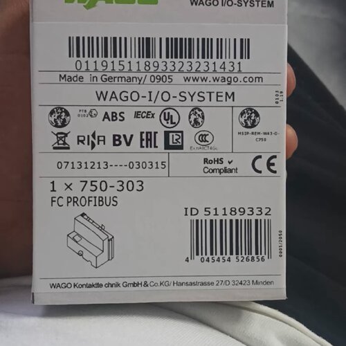 德国WAGO万可模块750303德国原厂制-询