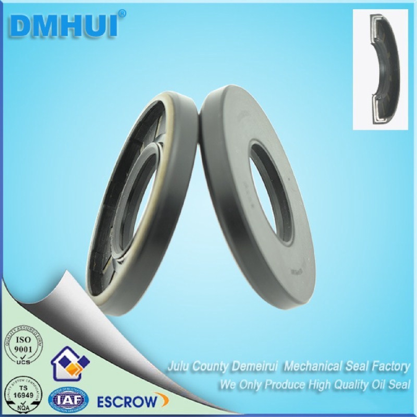 DMHUI河北巨鹿批发高压油封高压组合旋转油封UP0445E液压油封