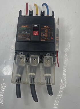 FUJI 225Amps Circuit Breaker USED  WORKING