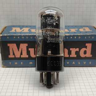 52年大盾ECC356SL7GT薄黑座黑霉屏电子管一只 议价