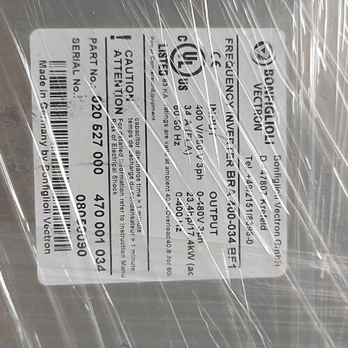 询价-邦飞利变频器BRA400034BF1德国二