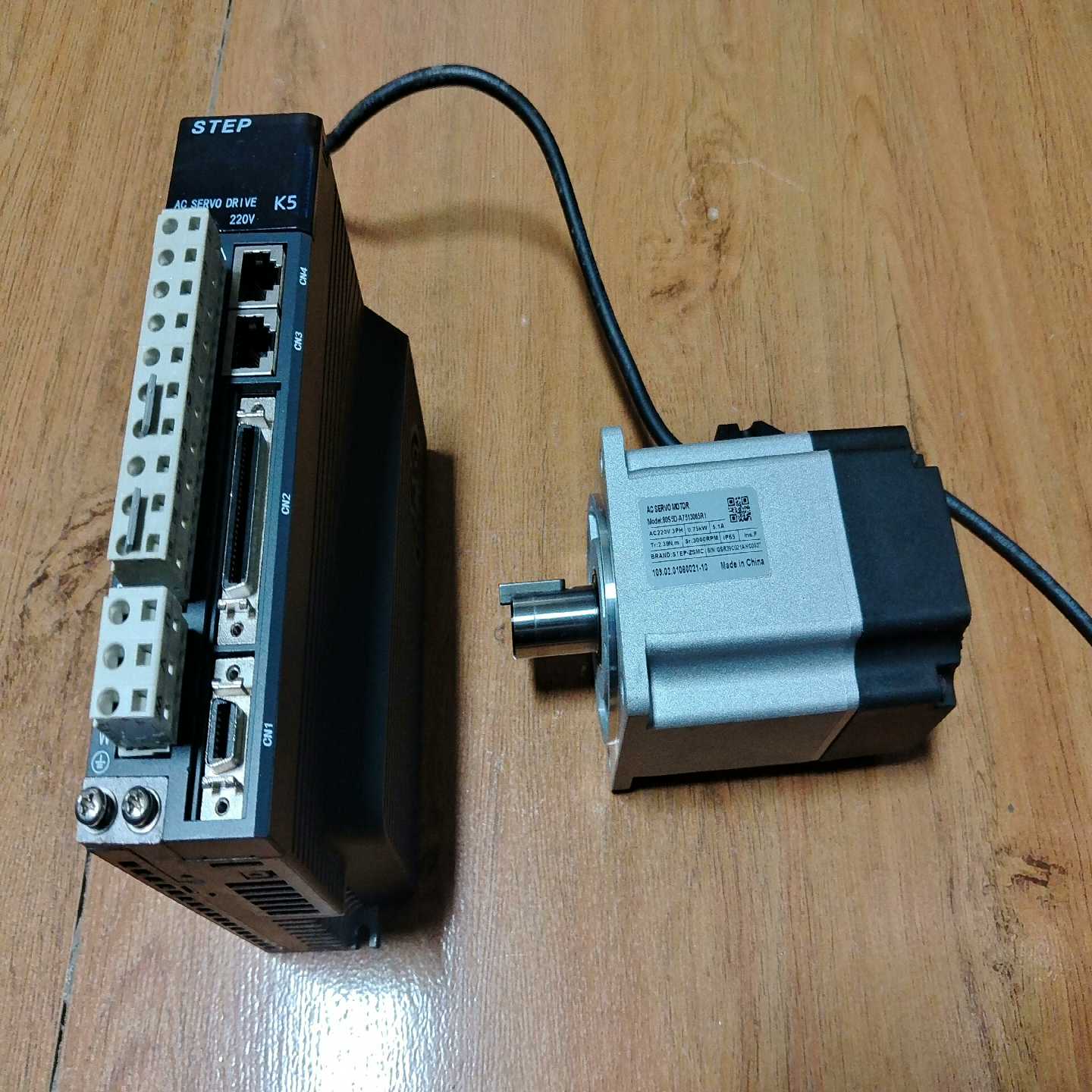 750w之山伺服电机ZSD-K5AS08AB,电机80S5D询价