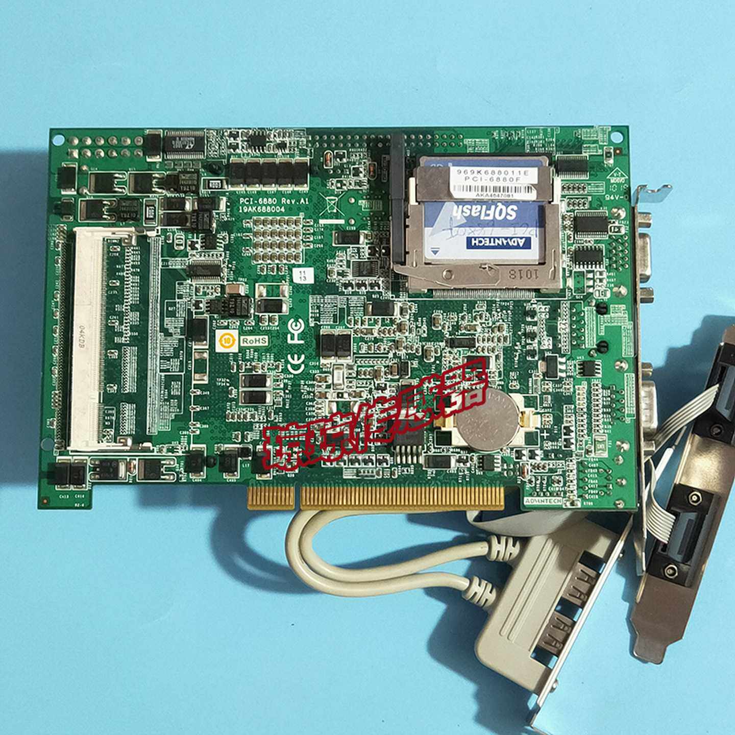 研华ADVANTECH工控机设备主板PCI-6880带系统盘CPU内存PCI-6880F