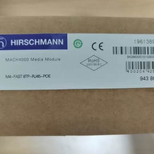 议价全新赫斯曼交换机M4-FAST 8TP-RJ45-POE 品多型号全价优问客