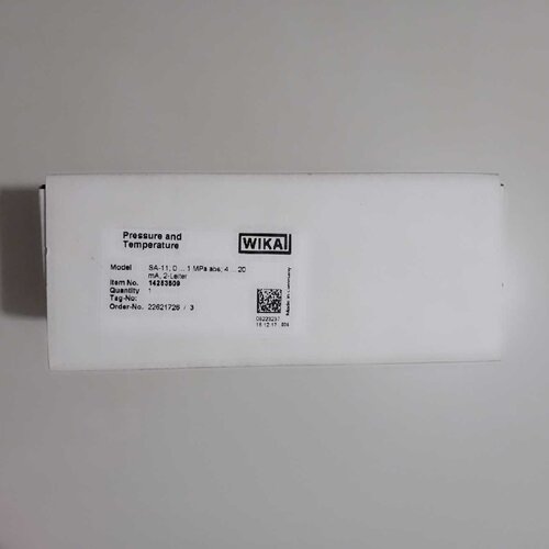 配件WIKA压力变送器SA110...1MPa4...20MA2Leiter议价
