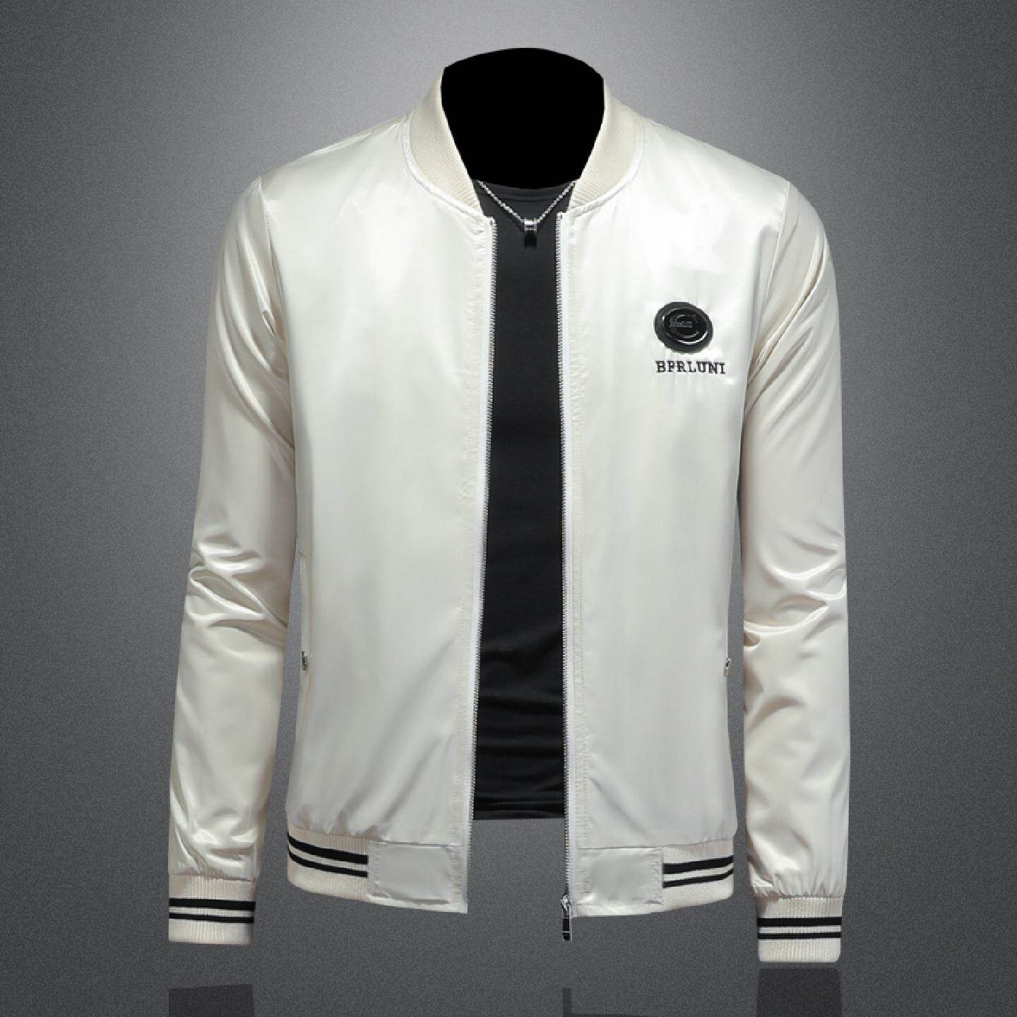 欧货男士夹克外套休闲棒球领上衣高级感潮流运动冲锋衣美式飞行外