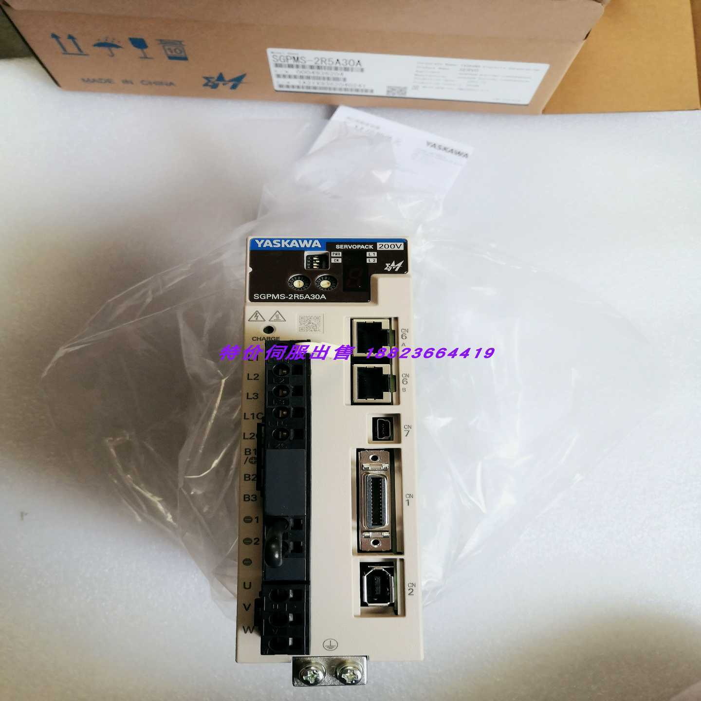 班美萝安川驱动器SGPMS-2R5AP0A/1R5A10A/6R0--议价商品