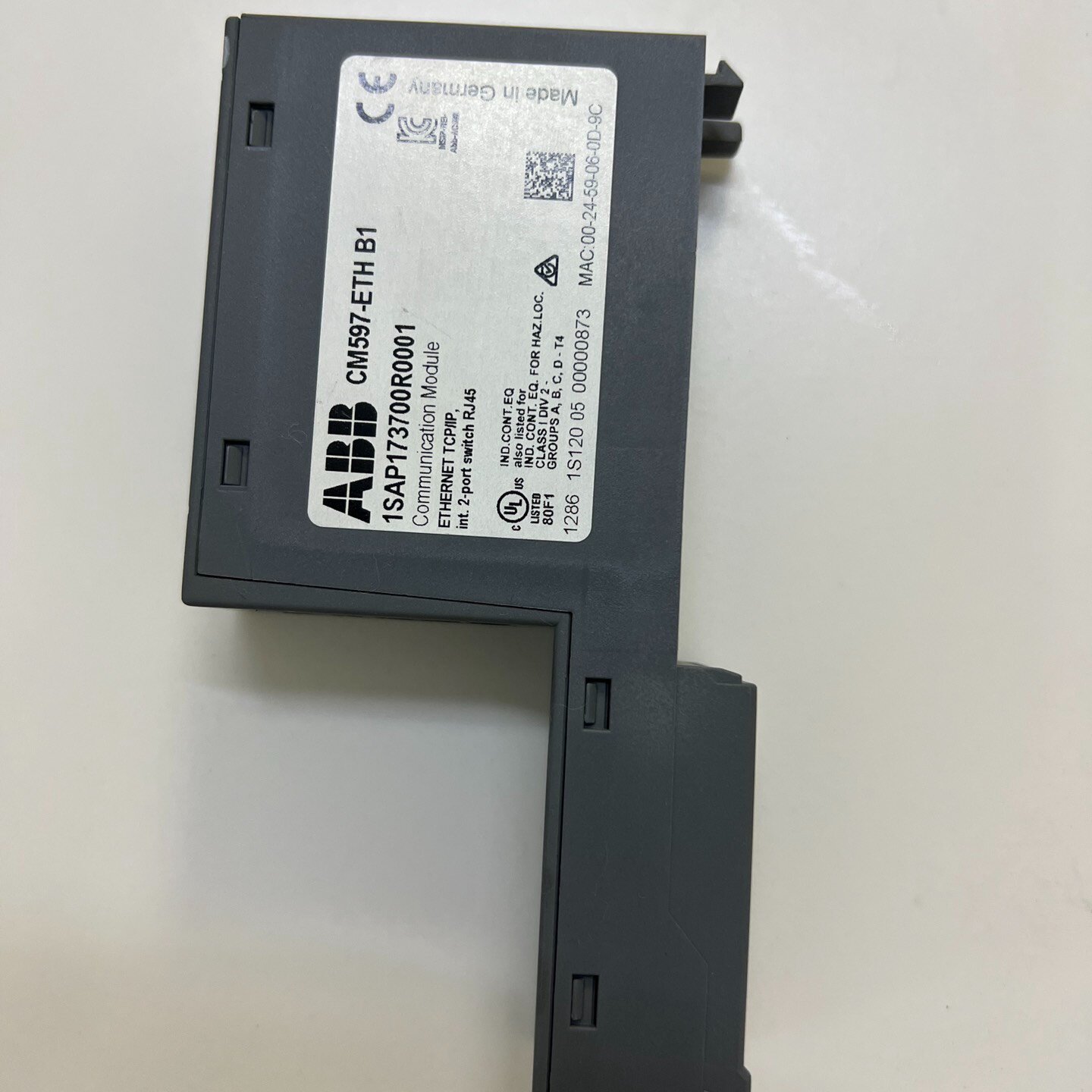 ABBCM597ETH通信模块1SAP173700R