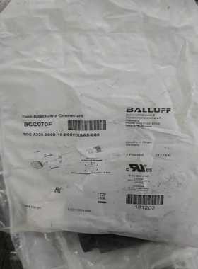 全新巴鲁夫BCC070F接插器BCCA335-0000-议价