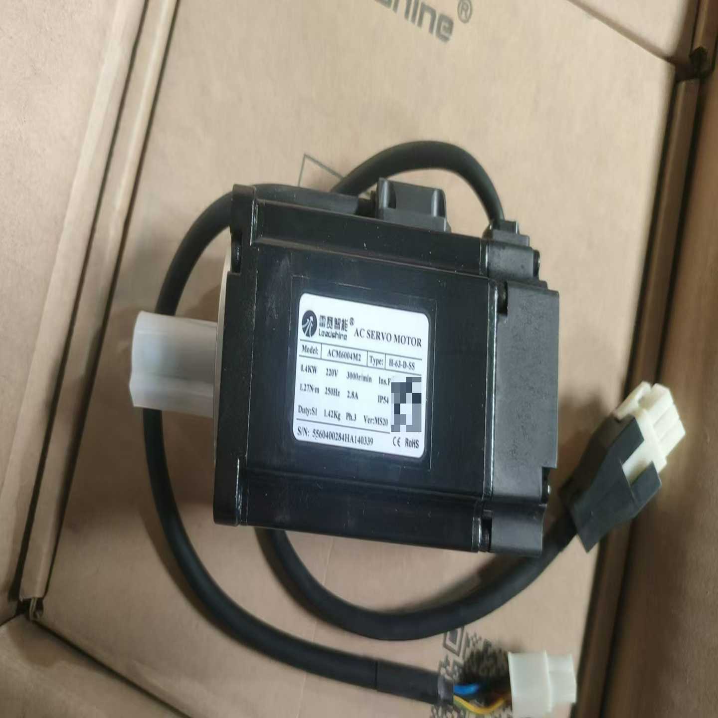 询价全新雷赛智能ACM6004M2伺服电机，型号H-6J-D-S