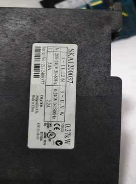 (重工机械)变频器，120007拆机，0.7kw，成