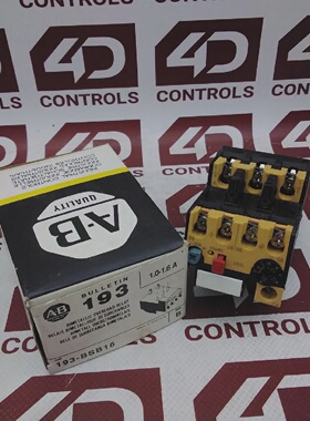 议价193Bsb16  Allen Bradley  BiMetalic Overload Relay Opened