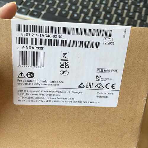 询价~6ES7214-1AG40-0XB0CPU模块